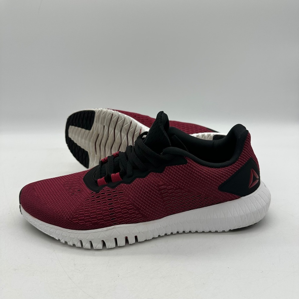 Reebok CN2592 Mens Size 7.5 Flexagon Force Burgundy/Black Running Training Shoes - Picture 4 of 10